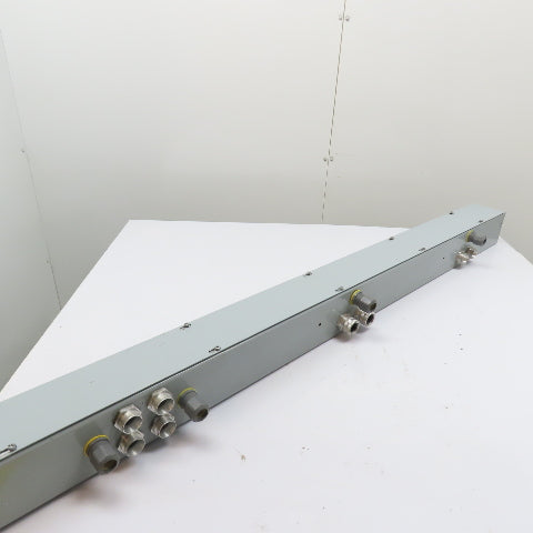 Eaton B-Line 4460 G NK Screw Cover Wireway Auxiliary Gutter 4"x 4"x 60" Long
