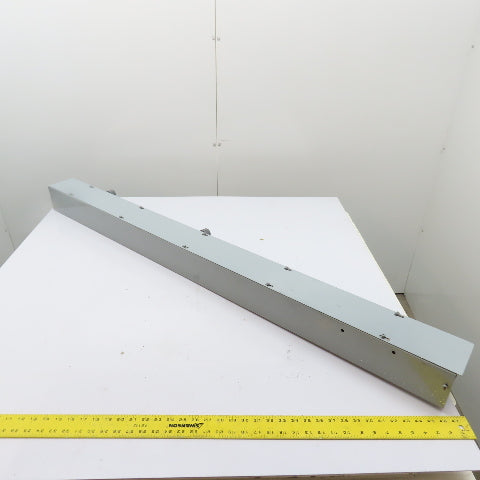 Eaton B-Line 4460 G NK Screw Cover Wireway Auxiliary Gutter 4"x 4"x 60" Long