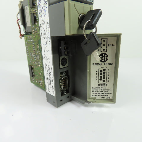 Allen-Bradley 1747-L542 SLC 500 5/04 CPU Ser B Rev3 Processor Unit W/ 1747-OS401