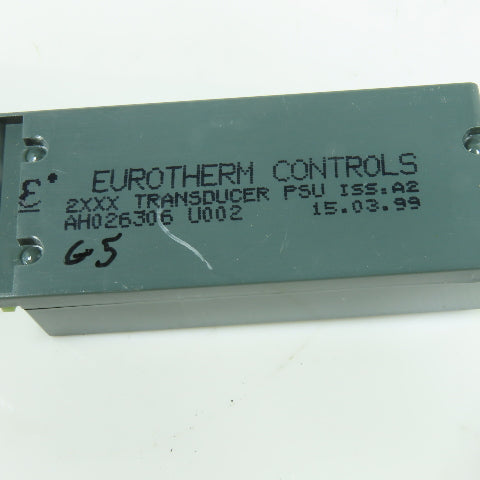 Eurotherm Controls AH026306 U002 2XXX Transducer PSU Module ISS:A2
