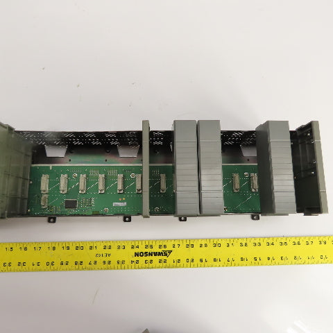 Allen-Bradley 1746-A13 SLC 500 13-Slot Rack Chassis SerB w/ 1746-P4 Power Supply