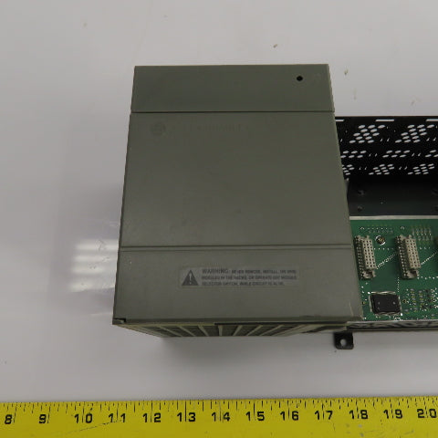 Allen-Bradley 1746-A13 SLC 500 13-Slot Rack Chassis SerB w/ 1746-P4 Power Supply