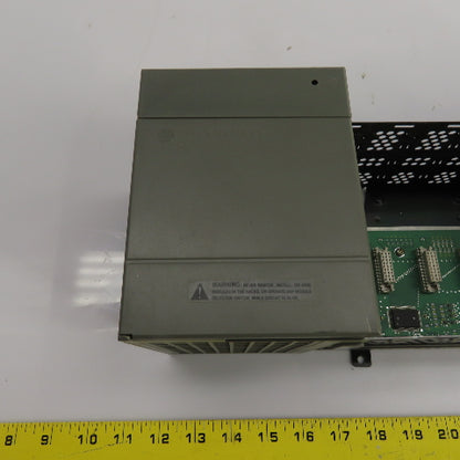 Allen-Bradley 1746-A13 SLC 500 13-Slot Rack Chassis SerB w/ 1746-P4 Power Supply