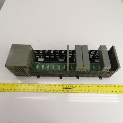 Allen-Bradley 1746-A13 SLC 500 13-Slot Rack Chassis SerB w/ 1746-P4 Power Supply