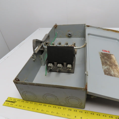 Siemens JN424 200A 3-Pole Fusible General Duty Safety Disconnect Switch 240VAC