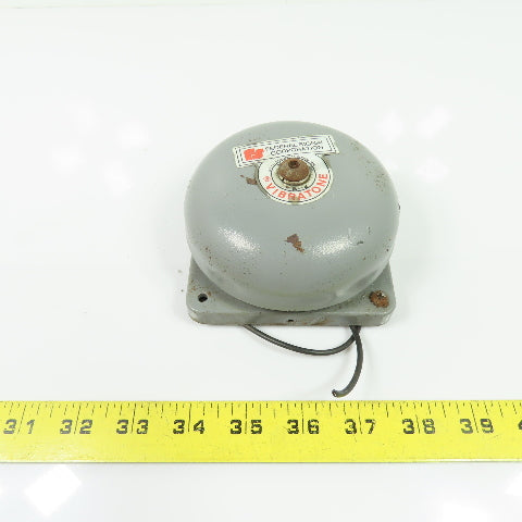 Federal Signal 500 Vibratone Audible Signal Bell 120V 0.08A