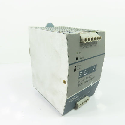 Sola SDN 10-24-100P Power Supply 115/230VAC 5/2A Input 24VDC 10A Output