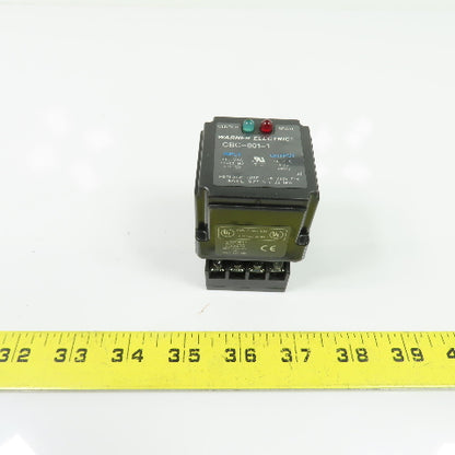 Warner Electric CBC-801-1 Clutch/Brake Control 115VAC Input 90VDC Output 1.25A