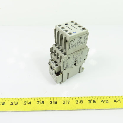 Allen-Bradley 700-CF400* Control Relay 600VAC Max W/ 100-F Auxiliary Contact