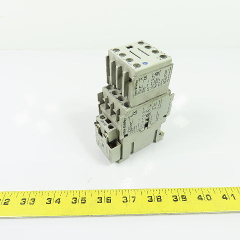 Allen-Bradley 700-CF400* Control Relay 600VAC Max W/ 100-F Auxiliary Contact