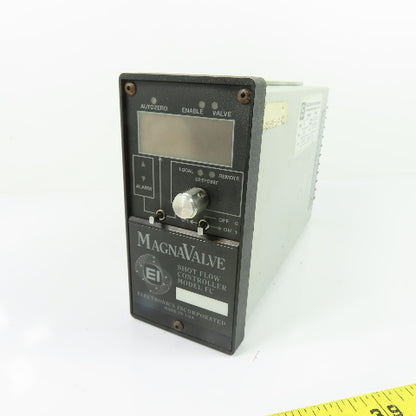 Electronics Incorporated Model FC MagnaValve Shot Flow Controller 120V W.O. 3402