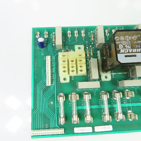 K-Tron Electronics 9191-600520B KEG01033137 Relay Fuse Circuit Board 12VDC