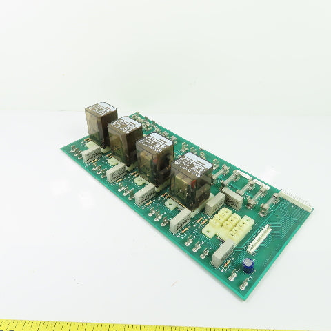 K-Tron Electronics 9191-600520B KEG01033137 Relay Fuse Circuit Board 12VDC