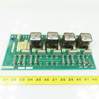 K-Tron Electronics 9191-600520B KEG01033137 Relay Fuse Circuit Board 12VDC