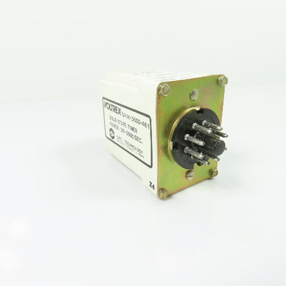 Voltrex SA1K-3600-461 Solid State Timer Range:36-3600 Sec 120VAC 10A 8-Pin