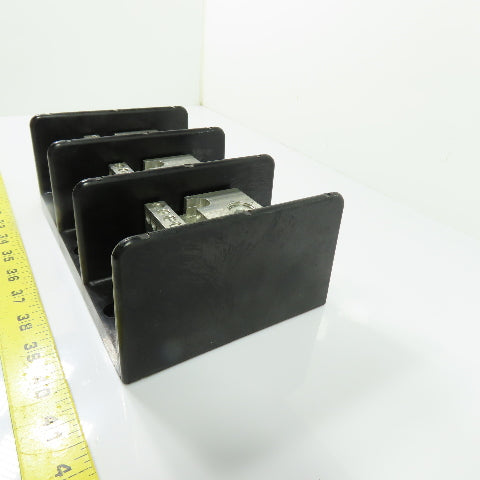 Gould Shawmut 68153 3-Pole Power Distribution Terminal Block 350MCM 600V