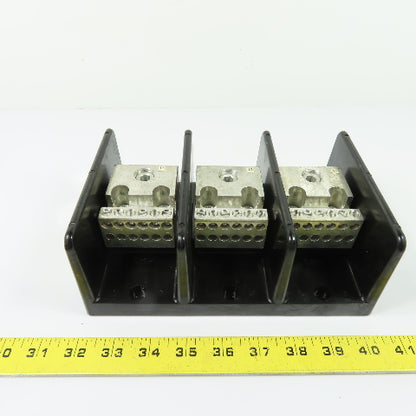 Gould Shawmut 68153 3-Pole Power Distribution Terminal Block 350MCM 600V