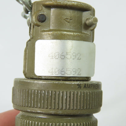 Amphenol 97-3055-22-8 406592 Circular Military Connectors 10-Pin Lot Of 2
