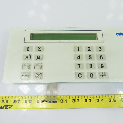 Colortronic C100 Control Panel Overlay Membrane Keypad PCB
