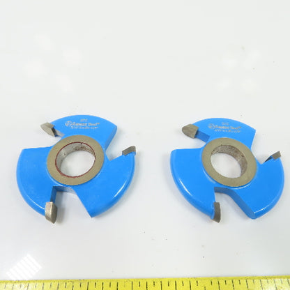 Amana Tool 972 Carbide Tipped 3-Wing Flute 3/16" Radius x 2-5/8" OD NEW Lot Of 2