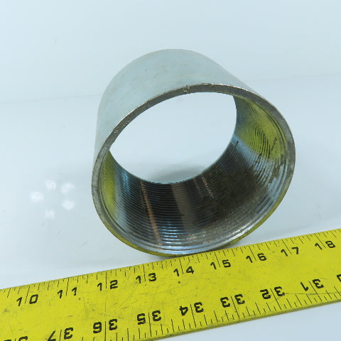4" Galvanized Rigid Conduit Threaded Coupling Fitting