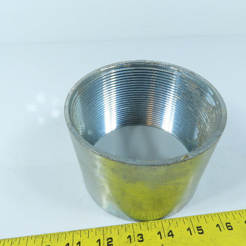 4" Galvanized Rigid Conduit Threaded Coupling Fitting
