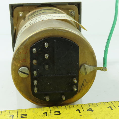 Simpson 55-100001 16885 0-100 D.C. Amperes Analog Panel Meter