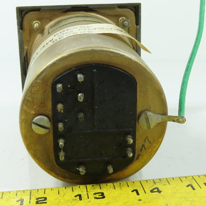 Simpson 55-100001 16885 0-100 D.C. Amperes Analog Panel Meter