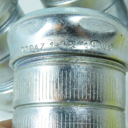 Topaz 1-1/2" EMT Compression Couplings Steel Lot of 5