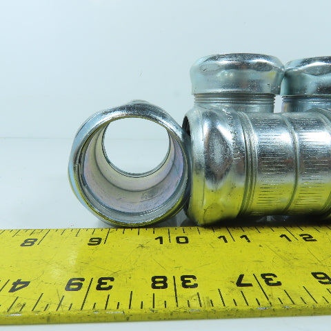 Topaz 1-1/2" EMT Compression Couplings Steel Lot of 5