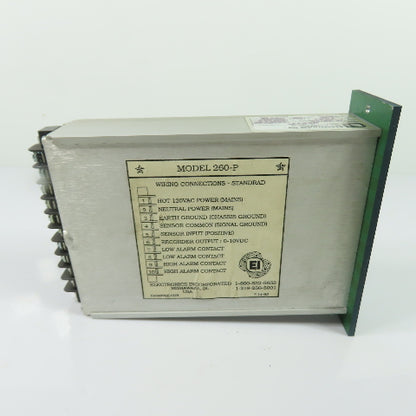 Electronics Inc. 999051 260-P Blast Shot Peening Flow Control Meter 120VAC 0.4A