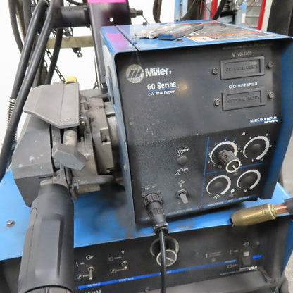 Miller Deltaweld 302 500A MIG Aluminum XR Extended Reach Wire Welder Package