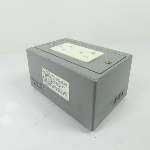 Hubbell DRUBKIT DIN Rail Mount Utility Box Outlet 20A Max 250V Max