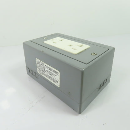 Hubbell DRUBKIT DIN Rail Mount Utility Box Outlet 20A Max 250V Max