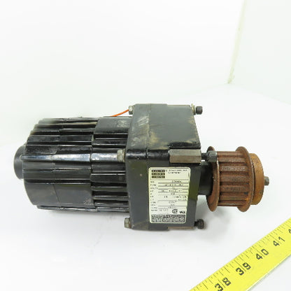 Bodine 34B3FEBL-W2 24VDC 1/5HP Gear Motor 20.4:1 Ratio 46 Lb-in Torq 122RPM