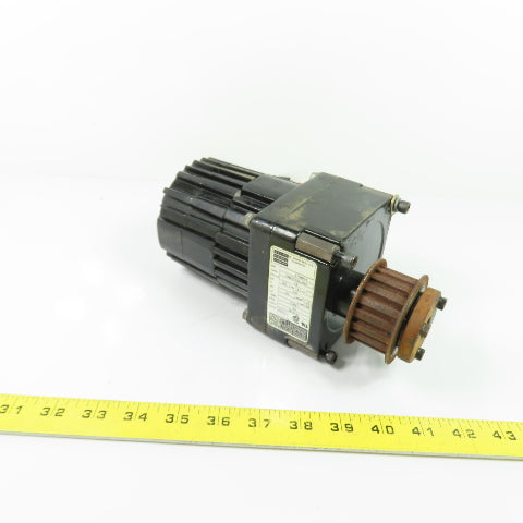 Bodine 34B3FEBL-W2 24VDC 1/5HP Gear Motor 20.4:1 Ratio 46 Lb-in Torq 122RPM