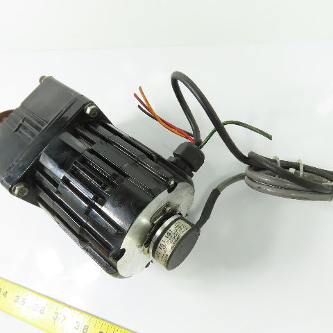 Bodine 34B3FEBL-W2 24VDC 1/5HP Gear Motor 20.4:1 Ratio 46 Lb-in Torq 123RPM