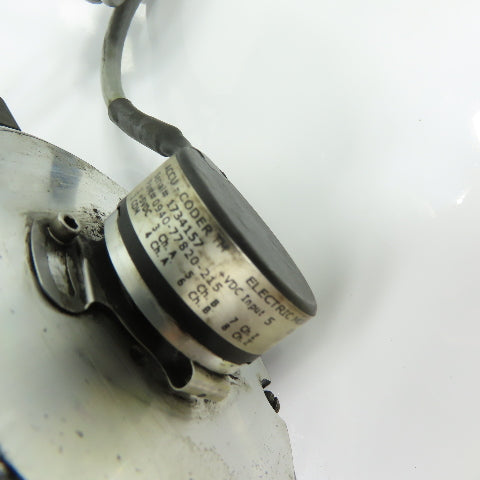 Bodine 34B3FEBL-W2 24VDC 1/5HP Gear Motor 20.4:1 Ratio 46 Lb-in Torq 123RPM