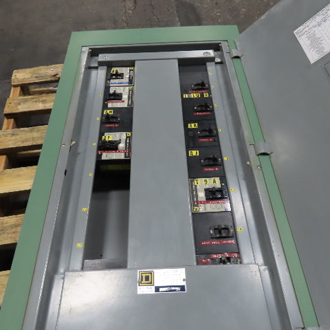 Square D HCN 3254-2 I-Line 225A Panelboard Load Center Breaker Box 600VAC 250VDC
