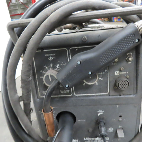 Miller Millermatic 250 903291 1Ph Wire Feed Welder 250A Wheel Package
