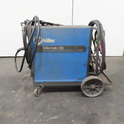 Miller Millermatic 250 903291 1Ph Wire Feed Welder 250A Wheel Package