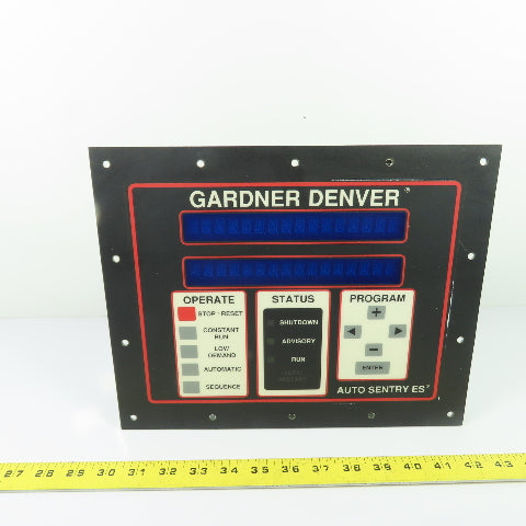 Gardner Denver 900828GD Auto Sentry ES Air Compressor Operator Control Panel