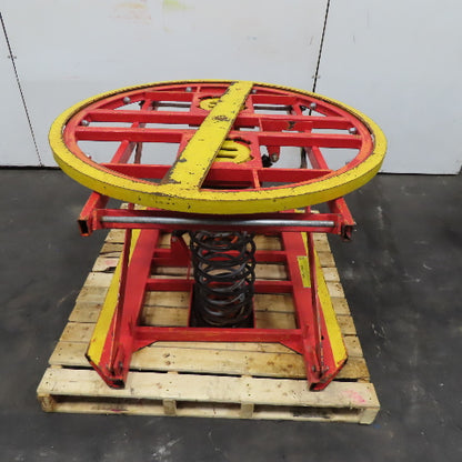 Wesco Palletpal 4500Lb Ergonomic Pallet Positioner Turn Table 44"