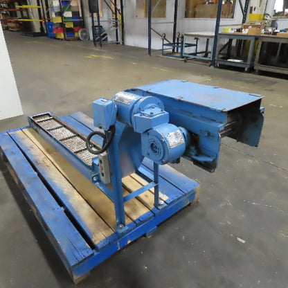 Mayfran D60W200ST-DN Mini Tote Chip Conveyor 200/220V 3Ph 1.5FPM 32" Discharge