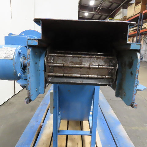 Mayfran D60W200ST-DN Mini Tote Chip Conveyor 200/220V 3Ph 1.5FPM 32" Discharge