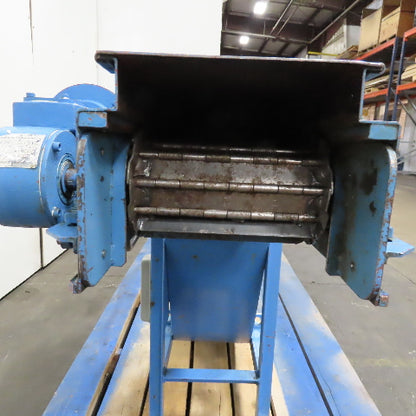 Mayfran D60W200ST-DN Mini Tote Chip Conveyor 200/220V 3Ph 1.5FPM 32" Discharge
