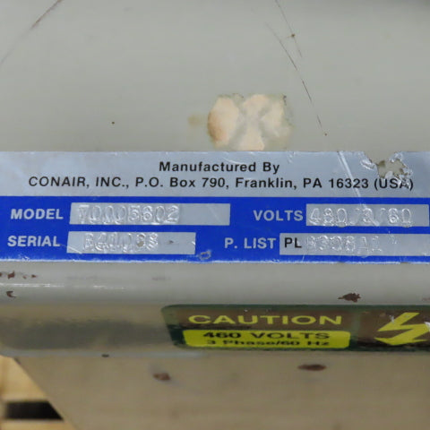 Conair 45 URAI Roots Displacement Blower Package 7-1/2Hp 208-230/460V 3Ph