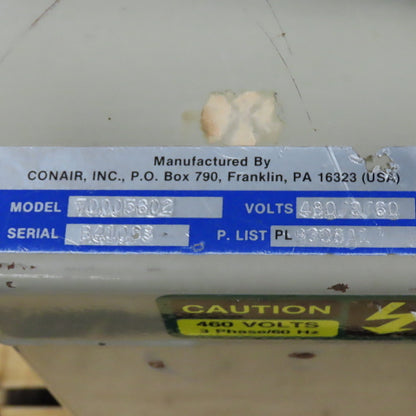 Conair 45 URAI Roots Displacement Blower Package 7-1/2Hp 208-230/460V 3Ph