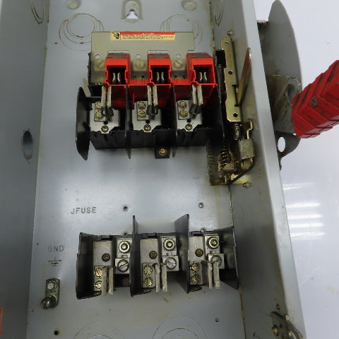 Siemens HF363 100A 3-Pole Fusible Safety Disconnect Switch 600VAC 3Ph