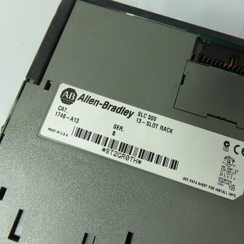 Allen-Bradley 1746-A13 Ser B SLC 500 13-Slot Chassis PLC Rack